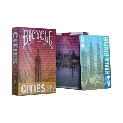 Велосипед Theme ARTS Collection Flower Cut Бумага Карточки Мир Городской Игральные карты