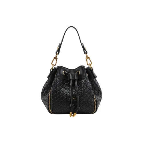 TTaG．baG Сумка из синтетической кожи стандартная женская черная