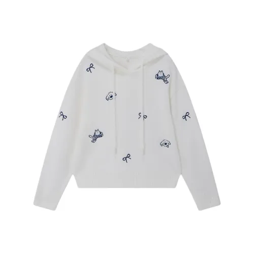 AIYIFU Белый Женский Свитшот