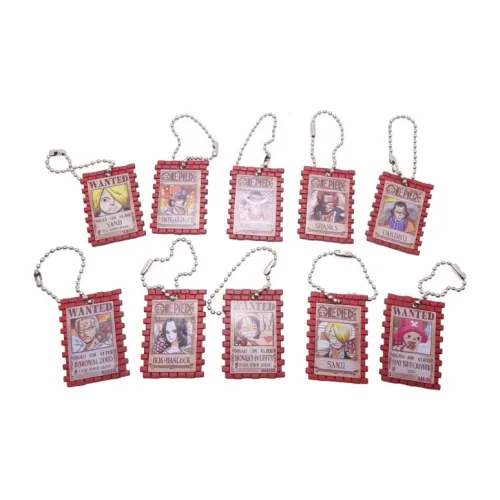 Подвески в стиле аниме от Bandai с персонажами Ван-Пис Луффи и Зоро