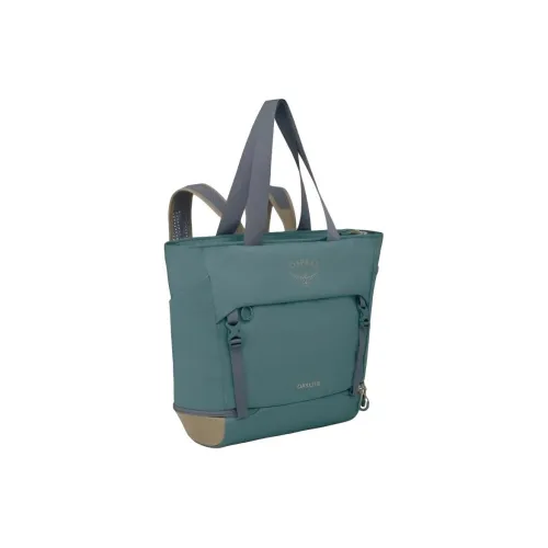 OSPREY Полиэстер Тоут Сумка Сумка для покупок Рюкзак Сумка Большая Унисекс Cascading Синий Латте Коричневый