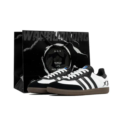 Adidas Originals SAMBA OG Wan HUA Nong Mo DIAO Shopping Bag Abrasion Resistant Low Top German Army Trainers Unisex