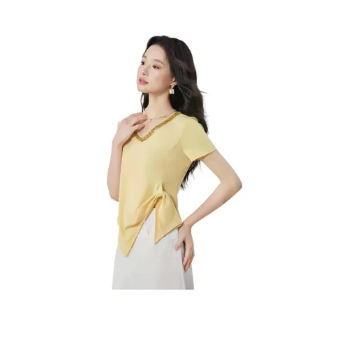 AIYIFU Комплект In с рукавами T-рубашка Женская