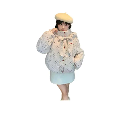 GUOZHEN Белый Женский пуховик