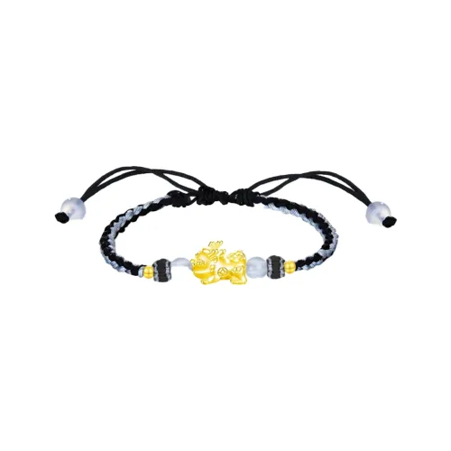 HAZYOU Браслеты с шнурками из смолы Унисекс