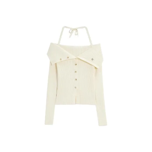 AIYIFU Абрикос Женская Трикотажная