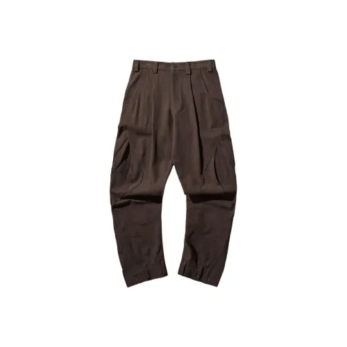 HYEIN SEO Хаки Коричневый Женские Карго Брюки