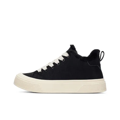 LUODONG С флисовой подкладкой хлопок дышащий термический устойчивый к истиранию низкий топ модный повседневная обувь