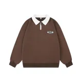 Кофейный [Съемный бренд, брошь]