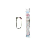 Конфетный цвет + Украшенный стразами Серебряный Кошка Уши