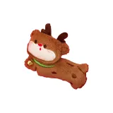 Рождественская кукла-лось с украшением