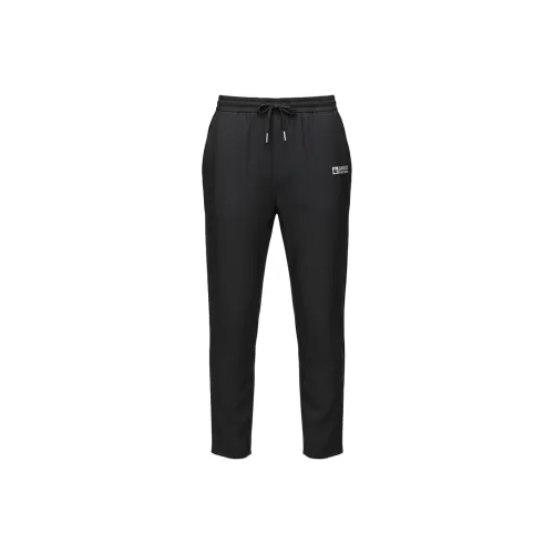 DAWEIBEIKEN Черные Унисекс Пуховые Штаны