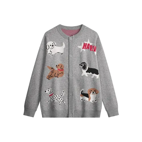 KEIRANDUN Серый Унисекс Трикотаж