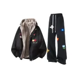 Чёрный + Чёрный Спортивные штаны