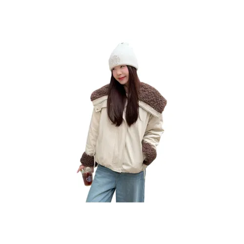 ZEKIKO STUDIO Абрикос Женские Куртки