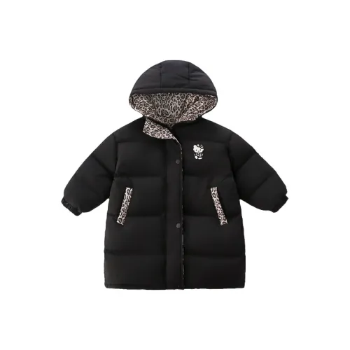 TLXT Леопардовый принт Хлопковый пуховик Kids Утеплённые куртки