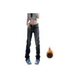 Черный [с флисовой подкладкой и утепленный]