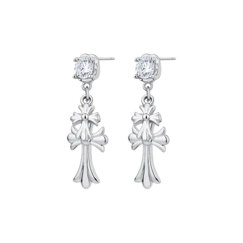 MISS XIA JWY Серьги из меди с серебряным покрытием унисекс