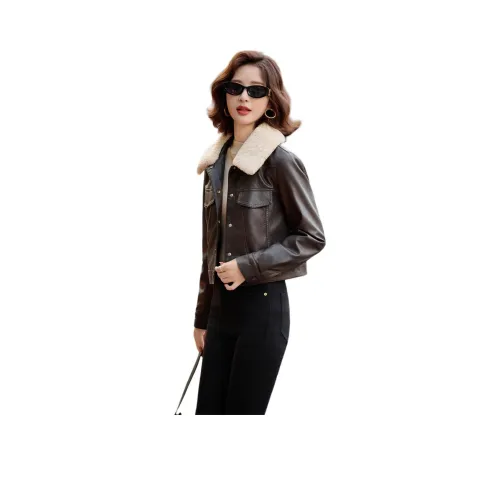 Куртка из кожи Kangaroo женская