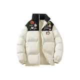 Экрю Хлопковый пуховик