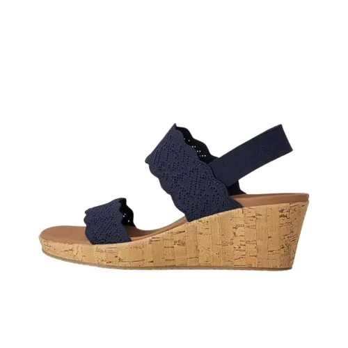 Skechers Beverlee Timeless Touch One Sandals Women's Blue Скачи Beverlee Timeless Touch One Sandals Женские Синие