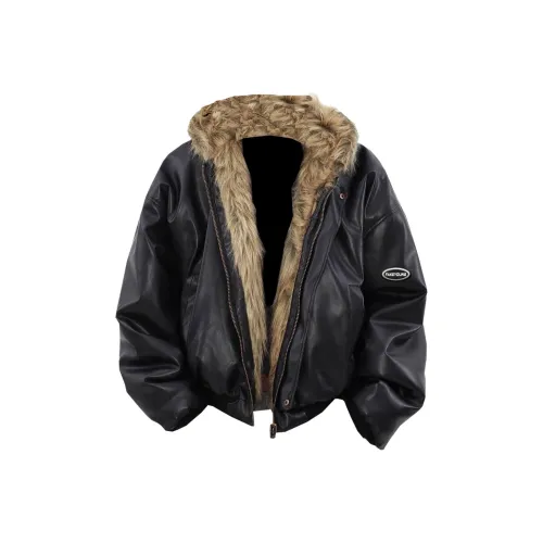 Fakeyoung Хлопковый пуховик пальто унисекс