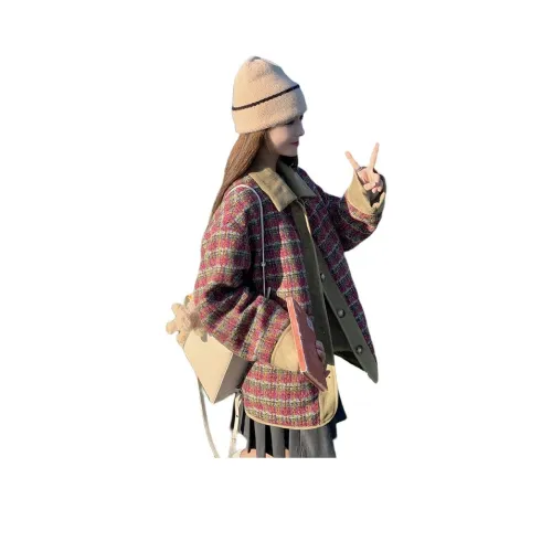 LAOYECHE Бархат Feel Пальто Женское