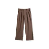 Тёмный кофейный шерстяной