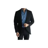 Чёрный, без подкладки