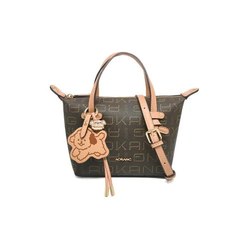 AOKANG ПВХ Круассан Сумка Стандартная Женская Многоцветная
