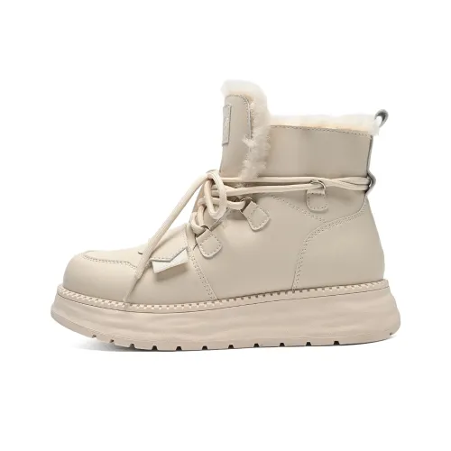 ZHR Теплая зима To The Дикий 10,5cm Сноубутсы Женские