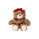 Юбка из красной пряжи