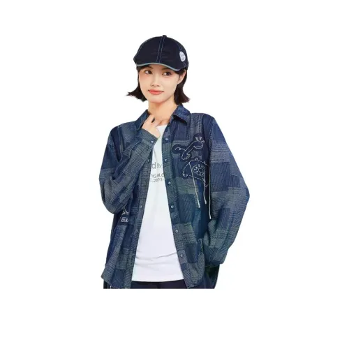 MUGUOGUOMU Осенне-зимняя рубашка женская