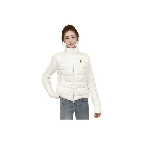 KXRP Белый Пальто Женские Пуховики