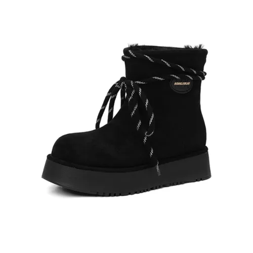 ZUOMILUO 15cm Сноубутсы Женские