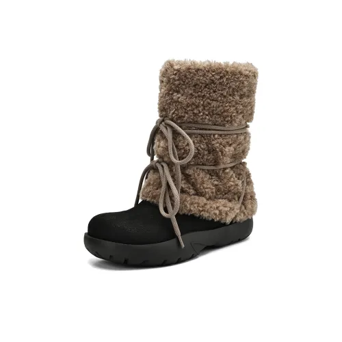 ZUOMILUO 21cm Сноубутсы Женские