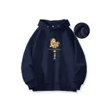 Темно-синий, флисовая подкладка