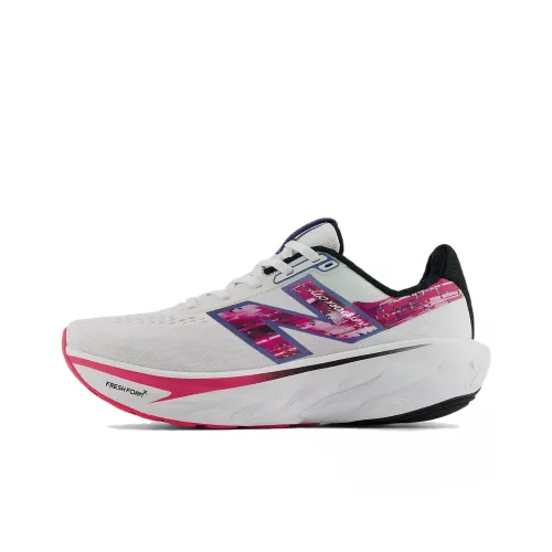 New Balance NB Fresh Foam X 1080v14 Низкий Топ Беговые кроссовки Женские Белый Розовый