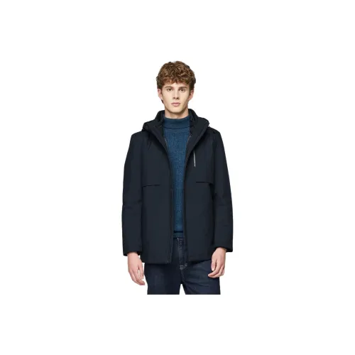 Red Bean Пальто Пуховик Мужской