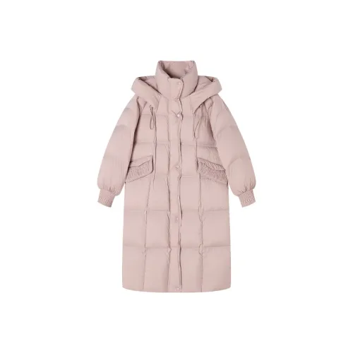 XIANGYING Серебряный Пион Женские Пуховики