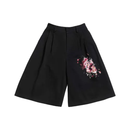 SSSTUFFF Черные Унисекс Повседневные Шорты