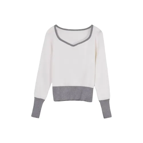 IUNOP Длинный рукав Трикотаж Женский