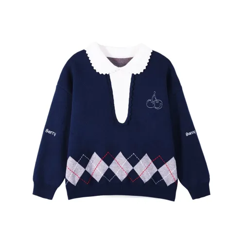 BARRY BANNY Вышитый Свитер для Детей
