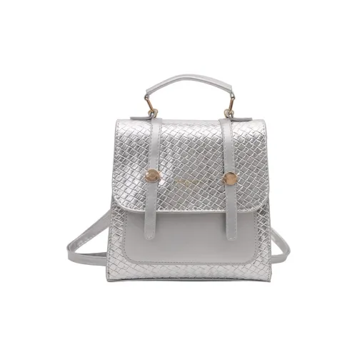 LOUIS ROYALN ПУ (полиуретан) Рюкзак Женский Белый Черный Серебряный Желтый Розовый