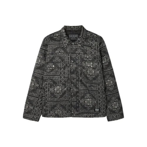 GUESS Коричневые Мужские Куртки