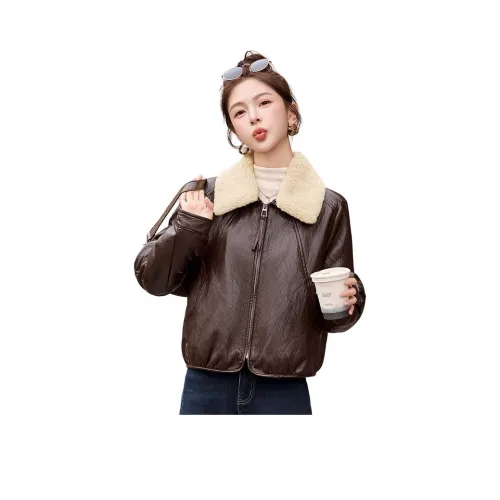 Куртка из кожи Kangaroo женская