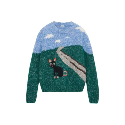 LOEWE Совместное издание x Louis Wain SS26 Свитер Женские