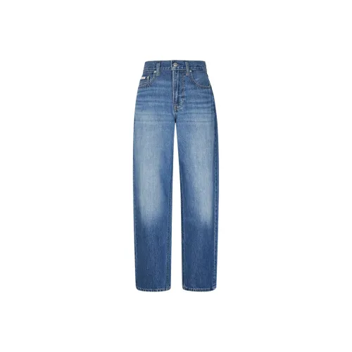 Calvin Klein 2Q5 Джинсовый Синий Женские Джинсы