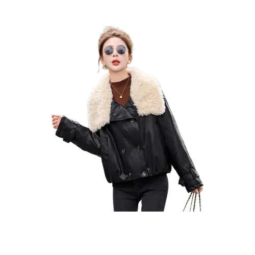 Куртка из кожи Kangaroo женская