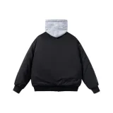 Black [Зимний Утеплённый Улучшенный] С капюшоном Съемный